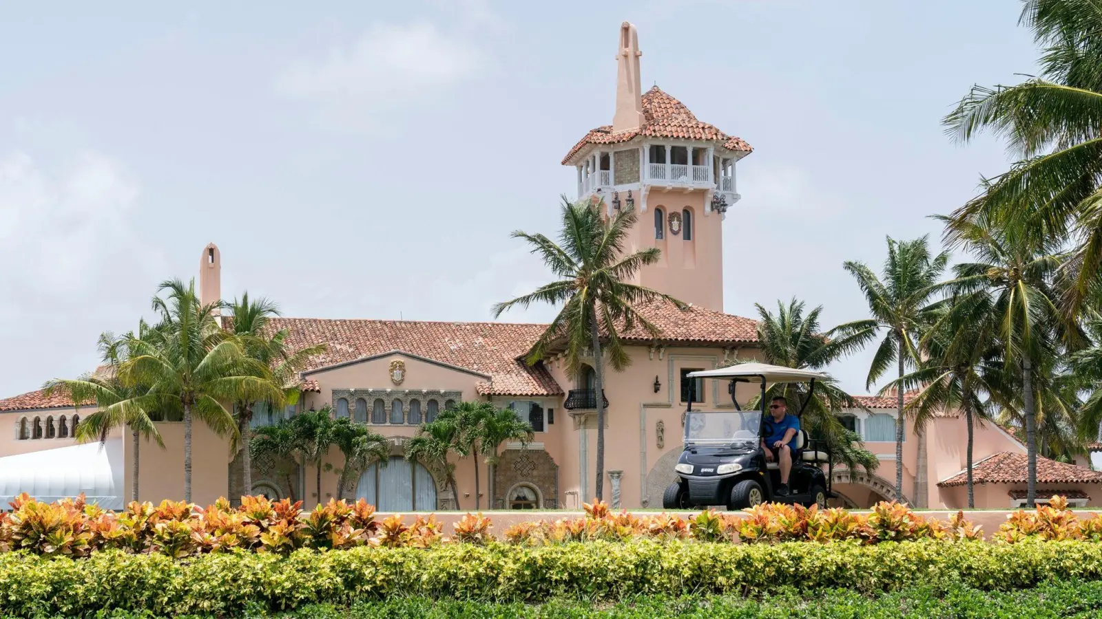 Donald Trumps Anwesen in Mar-a-Lago in Palm Beach. (Foto: Greg Lovett/The Palm Beach Post/AP/dpa)