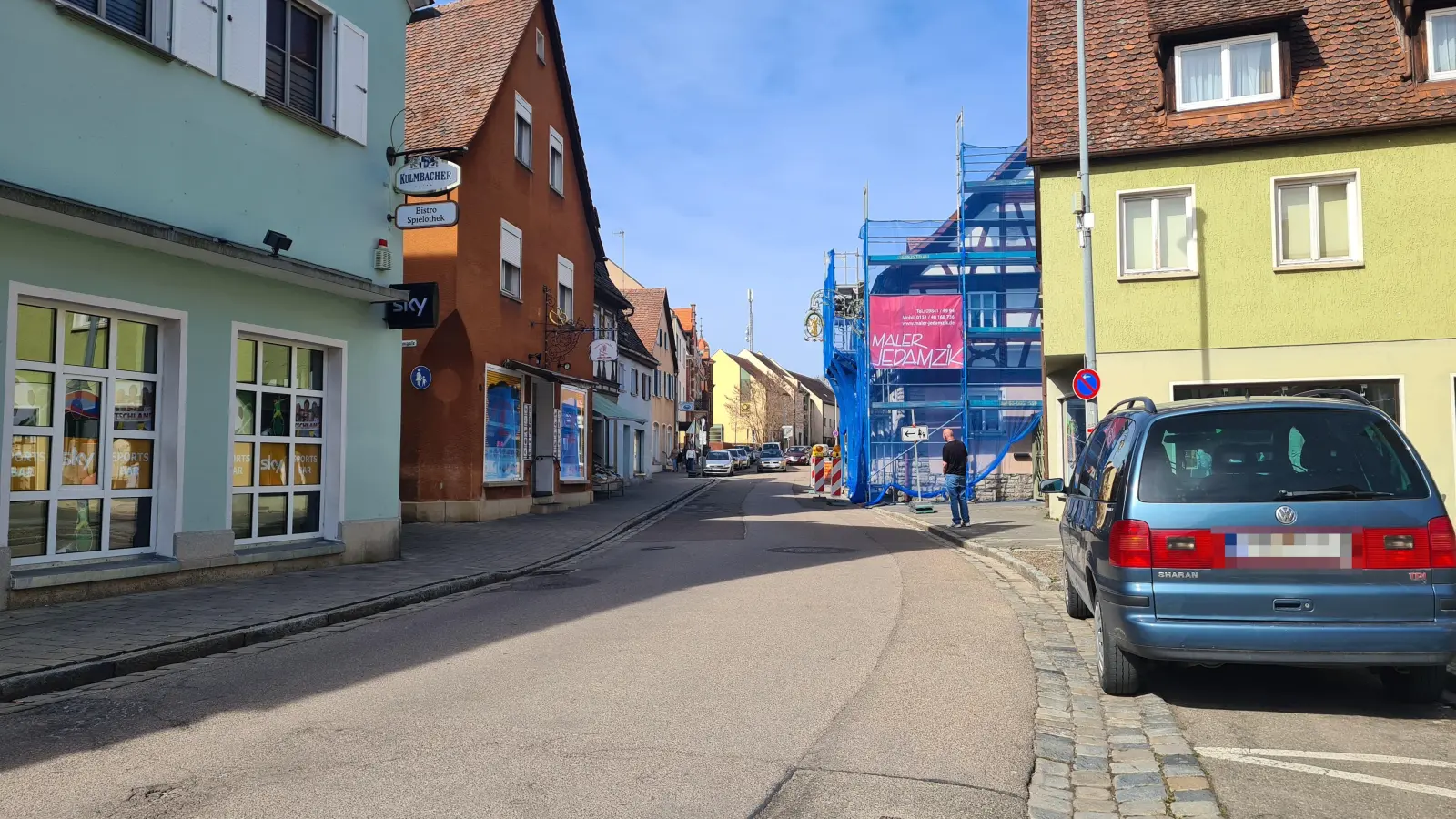 Ende 2026 soll die Johanniterstraße wieder eine sehenswerte Einfallstraße in die Altstadt sein. (Foto: Anna Franck)