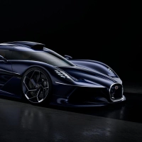 Solitaire heißt: kein zweites Exemplar. Bugatti baut für einen Kunden den Destrier – ein Einzelstück auf Basis des Bolide. (Foto: Bugatti Automobiles S.A.S./dpa-tmn)