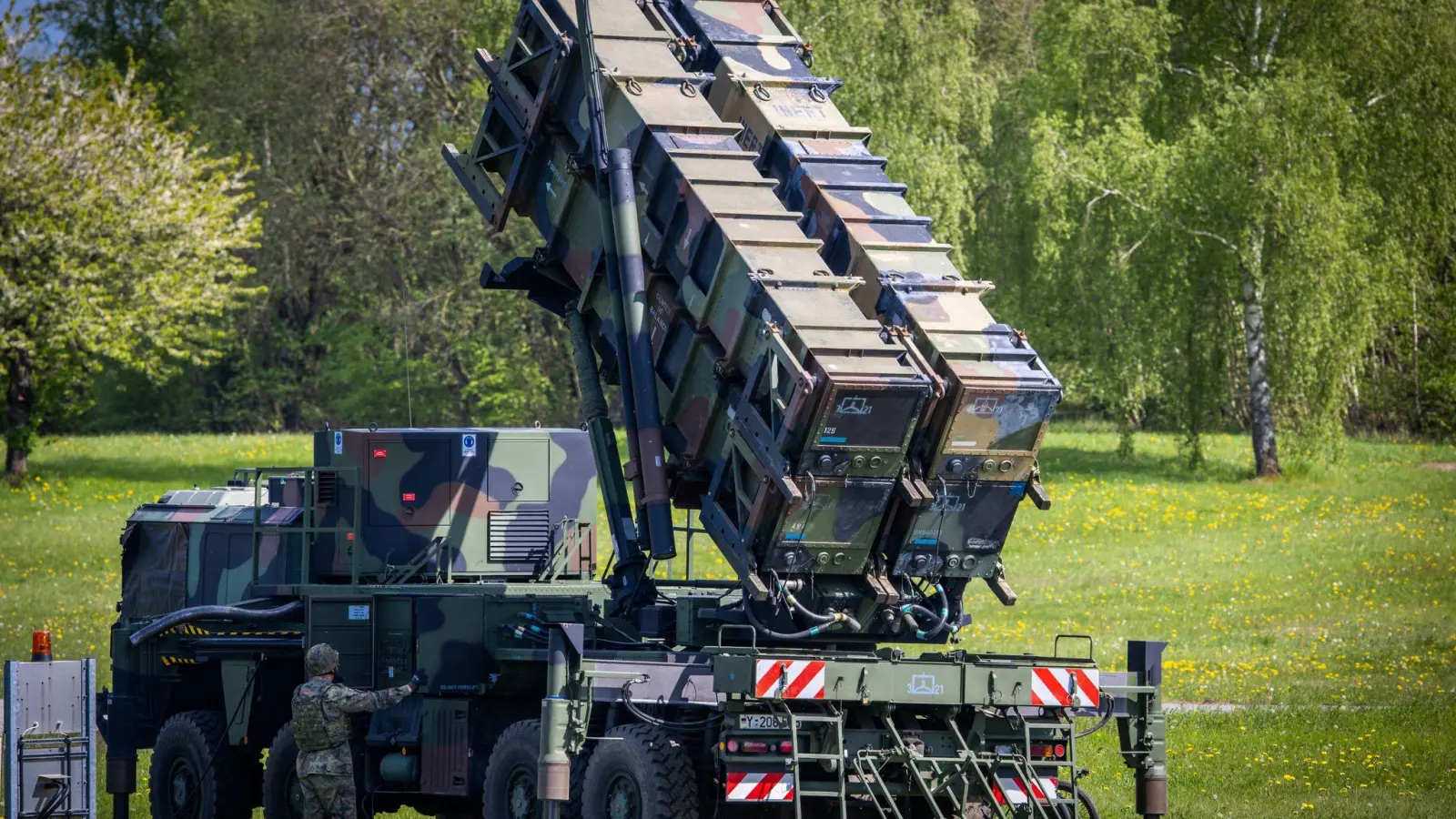Deutschland will weitere Patriots an die Ukraine liefern. (Archivbild) (Foto: Jens Büttner/dpa)