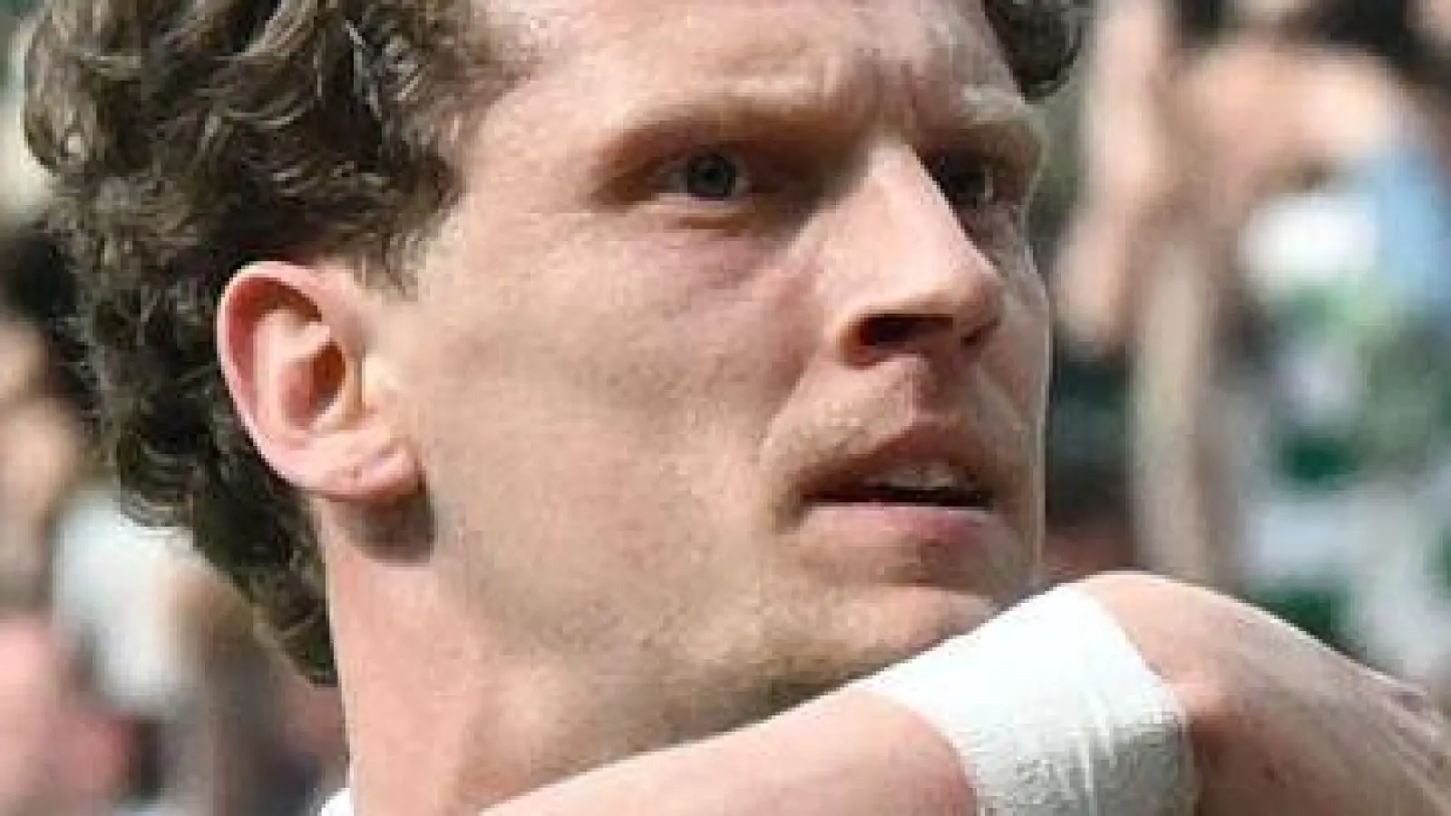 Derby-Held: Werder Bremens Jens Stage nach dem ersten von zwei Toren gegen den Hamburger SV. (Foto: Carmen Jaspersen/dpa)