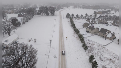 Vielerorts gab es in den USA massive Schneefälle.  (Foto: Walter G. Arce Sr./ASP via ZUMA Press Wire/dpa)