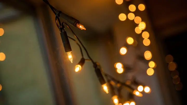Lichterketten mit LED verbrauchen viel weniger Energie als Modelle mit Glühlämpchen. (Foto: Christin Klose/dpa-tmn/Archivbild)