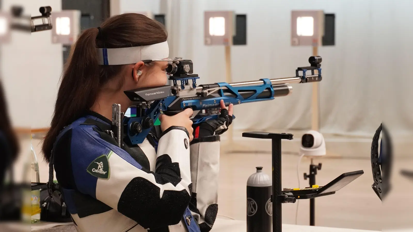 Treffsicher mit dem Gewehr: Alyssa Ott. (Foto: : Markus Retta)