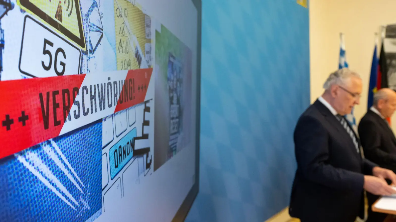 Innenminister Herrmann stellt den neuen Verfassungsschutzbericht vor. (Archivbild) (Foto: Sven Hoppe/dpa)