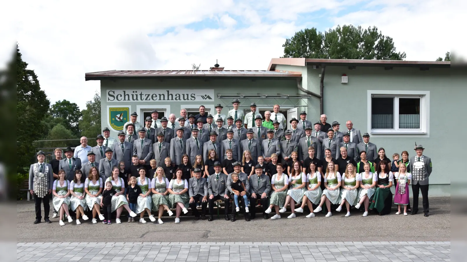 Die Mitglieder der Schützengruppe Elbersroth freuen sich auf die dreitägige Jubiläumsfeier vom 13. bis 15. Juni anlässlich des 50-jährigen Bestehens. (Foto: Werner Wenk)
