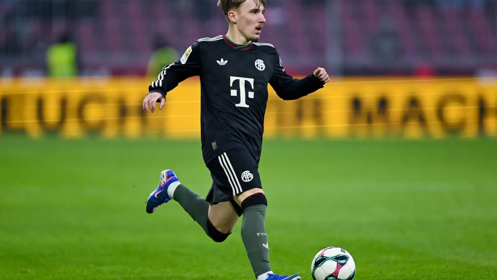 Beim Testspiel in Salzburg glänzte Lennart Karl als zweifacher Torschütze. (Archivbild) (Foto: Sven Hoppe/dpa)