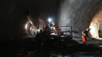 Auf der Baustelle des Brennerbasistunnels ist es zu einem tödlcihen Unfall gekommen. (Foto: Angelika Warmuth/dpa)