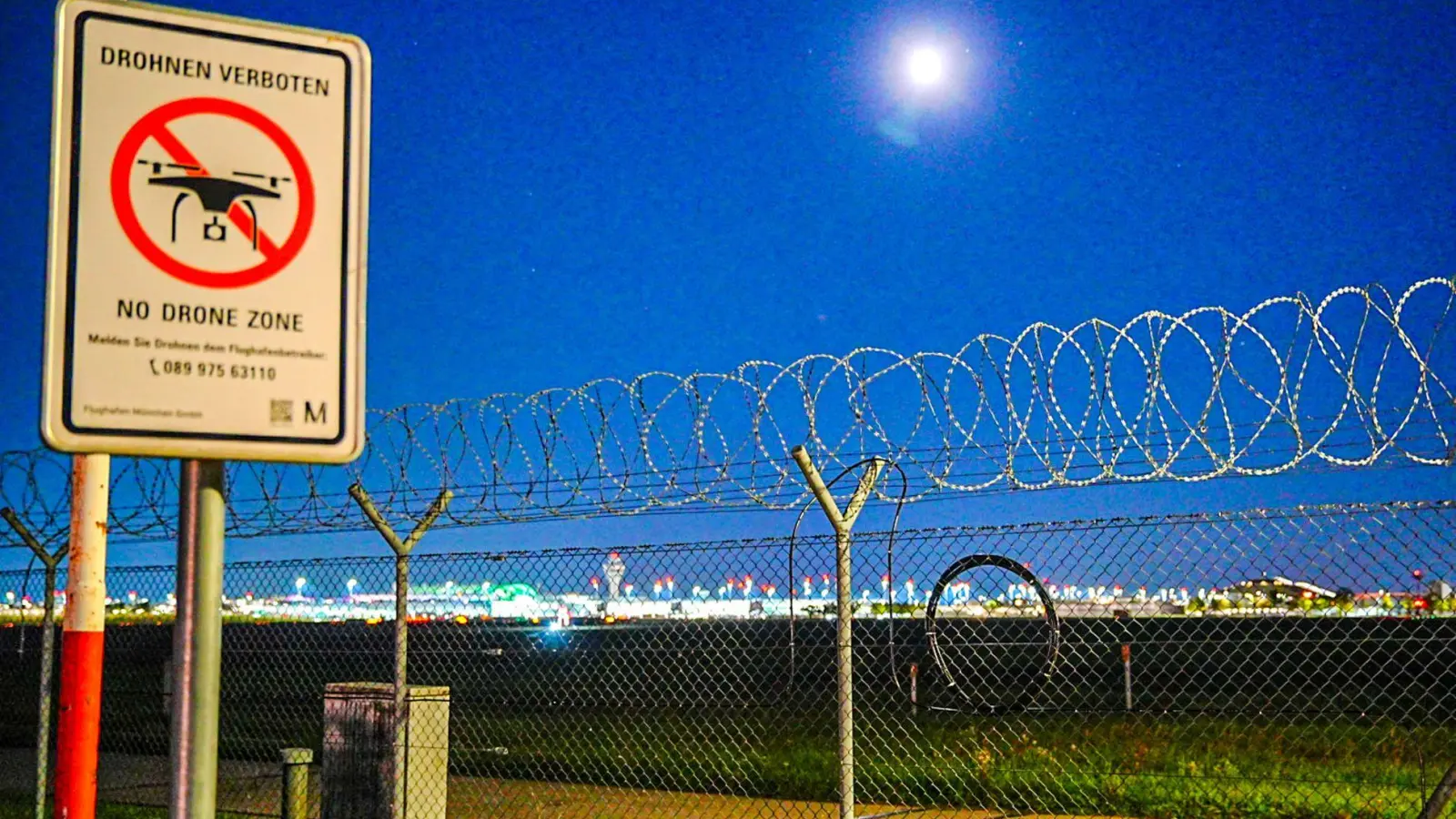 Noch ist unklar, ob es Drohnen waren.  (Foto: Enrique Kaczor/onw-images/dpa)