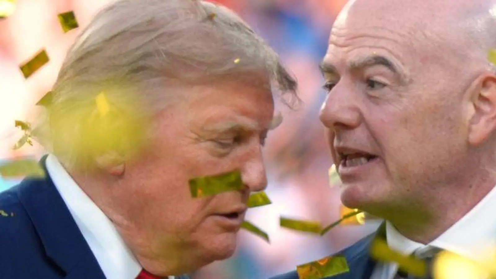 US-Präsident Trump und Gianni Infantino gerieten während der WM in die Kritik. (Archivbild) (Foto: Jacquelyn Martin/AP/dpa)