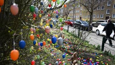 Wechselhaftes Wetter ist für Ostern vorhergesagt, erst am Montag wird es freundlicher. (Foto: Elisa Schu/dpa)