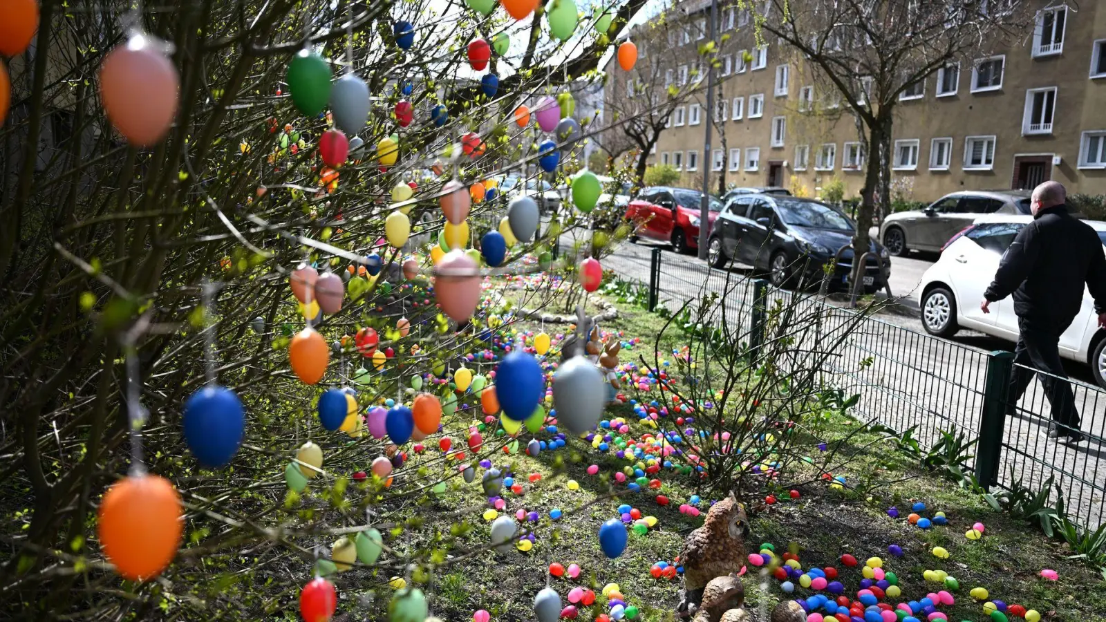 Wechselhaftes Wetter ist für Ostern vorhergesagt, erst am Montag wird es freundlicher. (Foto: Elisa Schu/dpa)