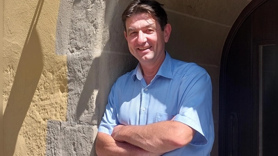 Bürgermeister Thomas Jordan möchte für die Bürgerinnen und Bürger in Münchsteinach immer ansprechbar sein. (Foto: Sandra Buchwald)