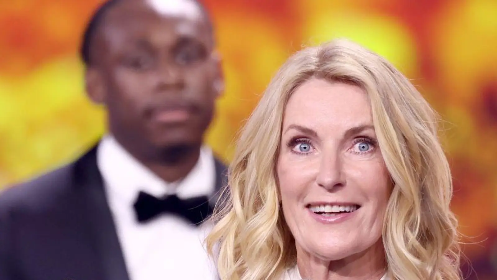 Maria Furtwängler freut sich über den Fernsehrpeis. (Foto: Rolf Vennenbernd/dpa)