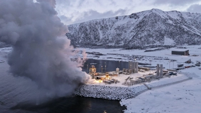 Vorbereitungen für einen Isar Aerospace-Testflug am Weltraumbahnhof in Norwegen. Nun will das Unternehmen eine zweite Startbasis in Kanada bauen. (Handout) (Foto: -/Isar Aerospace/dpa)