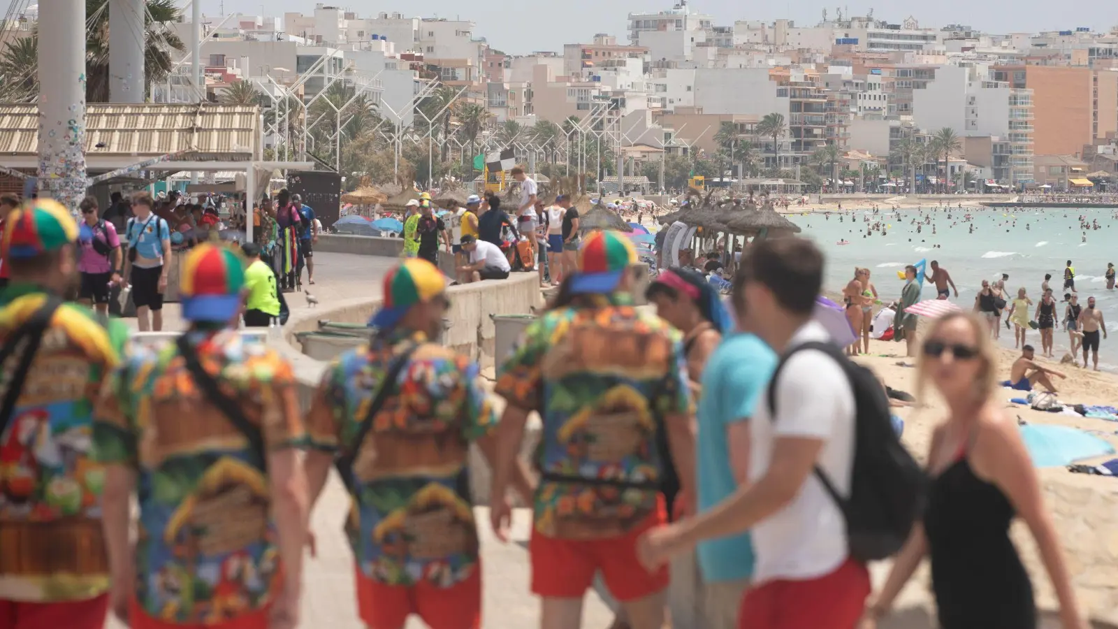 Mallorca ist ein Hotspot des Tourismus in Europa.  (Foto: Clara Margais/dpa)
