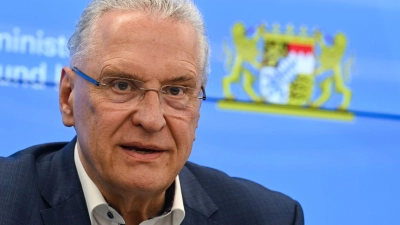 Joachim Herrmann (CSU), Innenminister von Bayern. (Foto: Arne Dedert/dpa)
