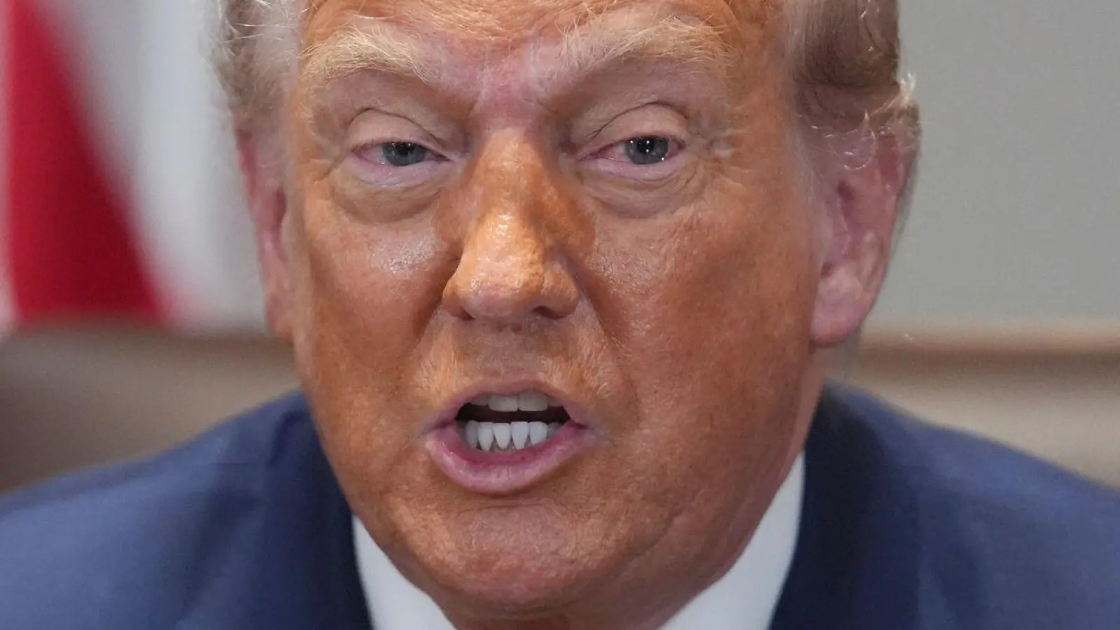 Trump sei enttäuscht von Russland, berichtet der US-Sender NBC (Foto: Evan Vucci/AP/dpa)