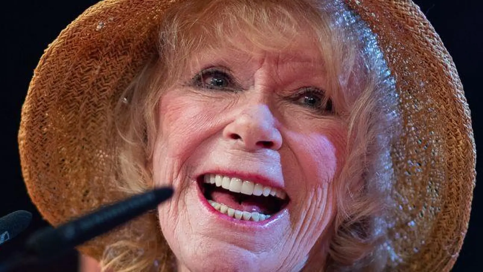 Elke Sommer hadert mit ihrer Figur. (Archivbild) (Foto: Guido Kirchner/dpa)