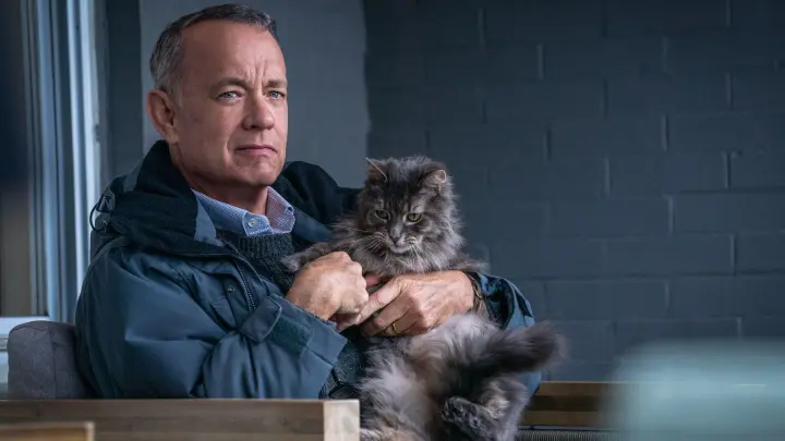Das Leben von Otto (Tom Hanks) bekommt eine ganz neue Wendung. (Foto: Niko Tavernise/Sony Entertainment/dpa)