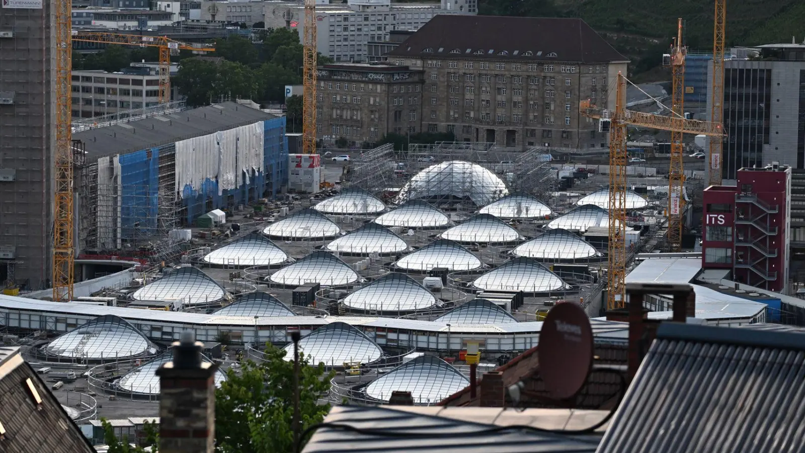 Der neue Tiefbahnhof in der Stuttgarter Innenstadt soll vermutlich Ende 2026 teilweise in Betrieb gehen. (Archivbild) (Foto: Bernd Weißbrod/dpa)