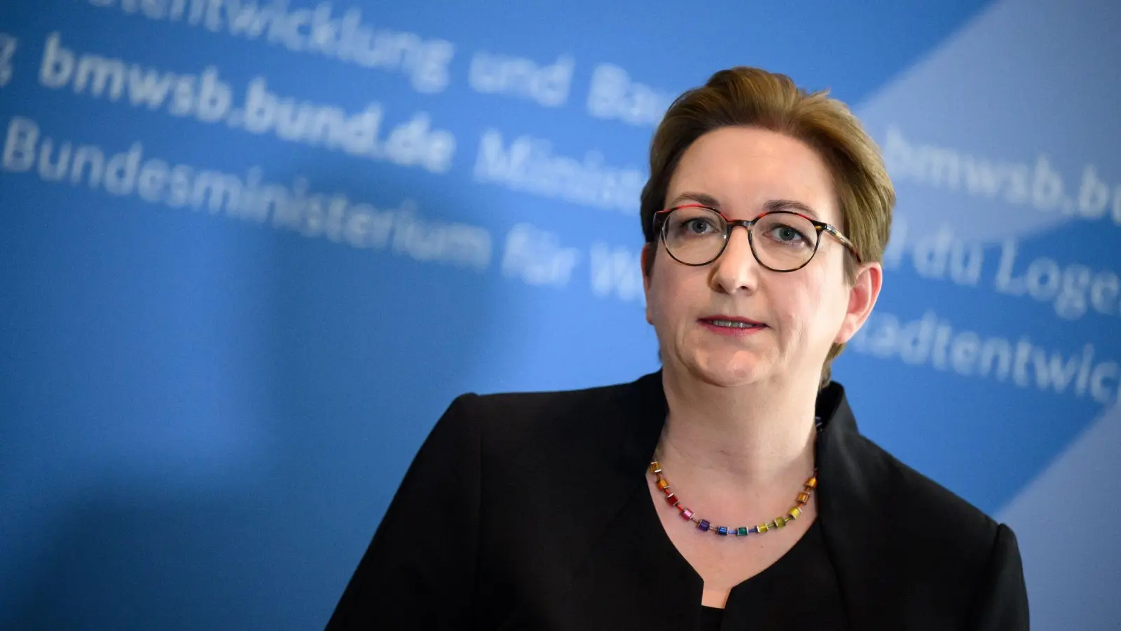 Bundesbauministerin Klara Geywitz stellte das neue Förderprogramm „Wohneigentum für Familien“ (WEF) vor. (Foto: Bernd von Jutrczenka/dpa)