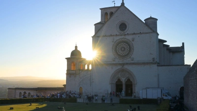 In der Basilika San Francesco ist Franz von Assisi begraben. (Foto: Malin Wunderlich/dpa)