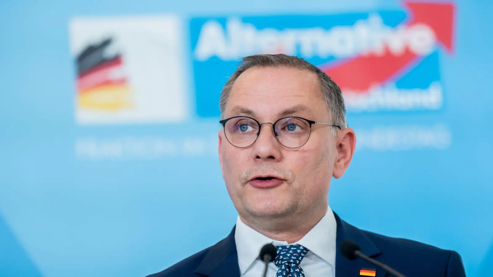 Die AfD lehnt Waffenlieferungen in Krisen- und Kriegsgebieten grundsätzlich ab.  (Foto: Michael Kappeler/dpa)