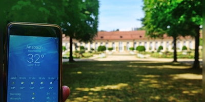 Wo gibt es im Sommer Stellen, an denen sich die Temperaturen aushalten lassen? Eine Karte will in Ansbach Abhilfe schaffen. (Archivbild: Jim Albright)
