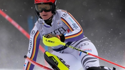 Lena Dürr fuhr im zweiten Durchgang in Copper Mountain noch auf Rang zwei vor. (Foto: Robert F. Bukaty/AP/dpa)