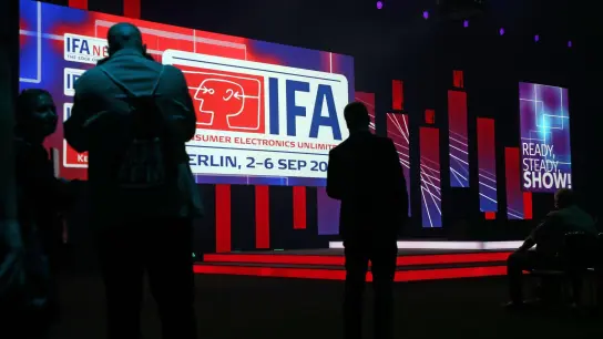 Die Internationale Funkausstellung IFA öffnet am 2. September für die Allgemeinheit. (Foto: Wolfgang Kumm/dpa)