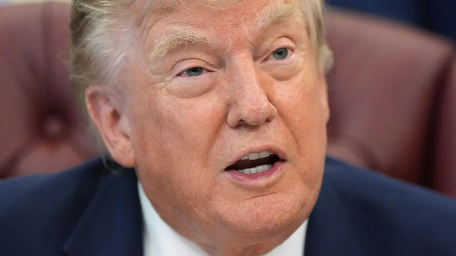 Trump spricht von einer „letzten Chance“ für den Iran.  (Foto: Alex Brandon/AP/dpa)