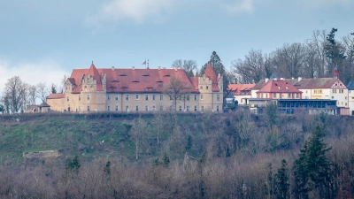 Die Zukunftspläne für das Hotel und Restaurant auf Schloss Frankenberg wurden vorgestellt. Am 1. Mai soll auch ein Wein- und Biergarten eröffnen. (Foto: Mirko Fryska)