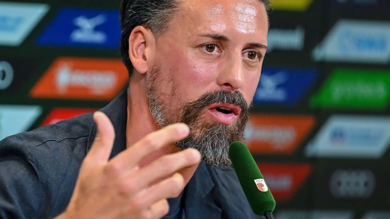 Sandro Wagner äußerte sich auch zur Wechsel-Wende um Stuttgarts Nick Woltemade. (Archivbild) (Foto: Harry Langer/dpa)