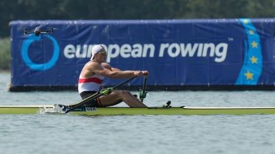 Oliver Zeidler bei der EM.  (Foto: Antonio Calanni/AP/dpa)