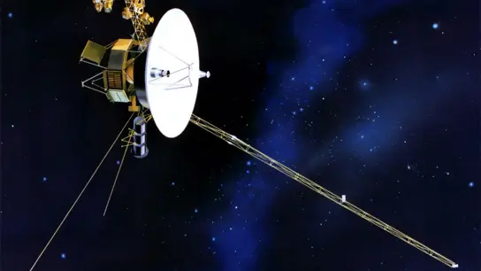 Undatierte Illustration zur amerikanischen Raumsonde „Voyager 1“. (Foto: NASA/dpa)