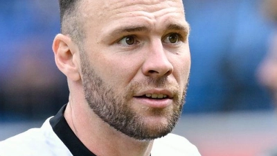 War einer der Torschützen: Patrick Hobsch. (Archivbild) (Foto: Uwe Anspach/dpa)