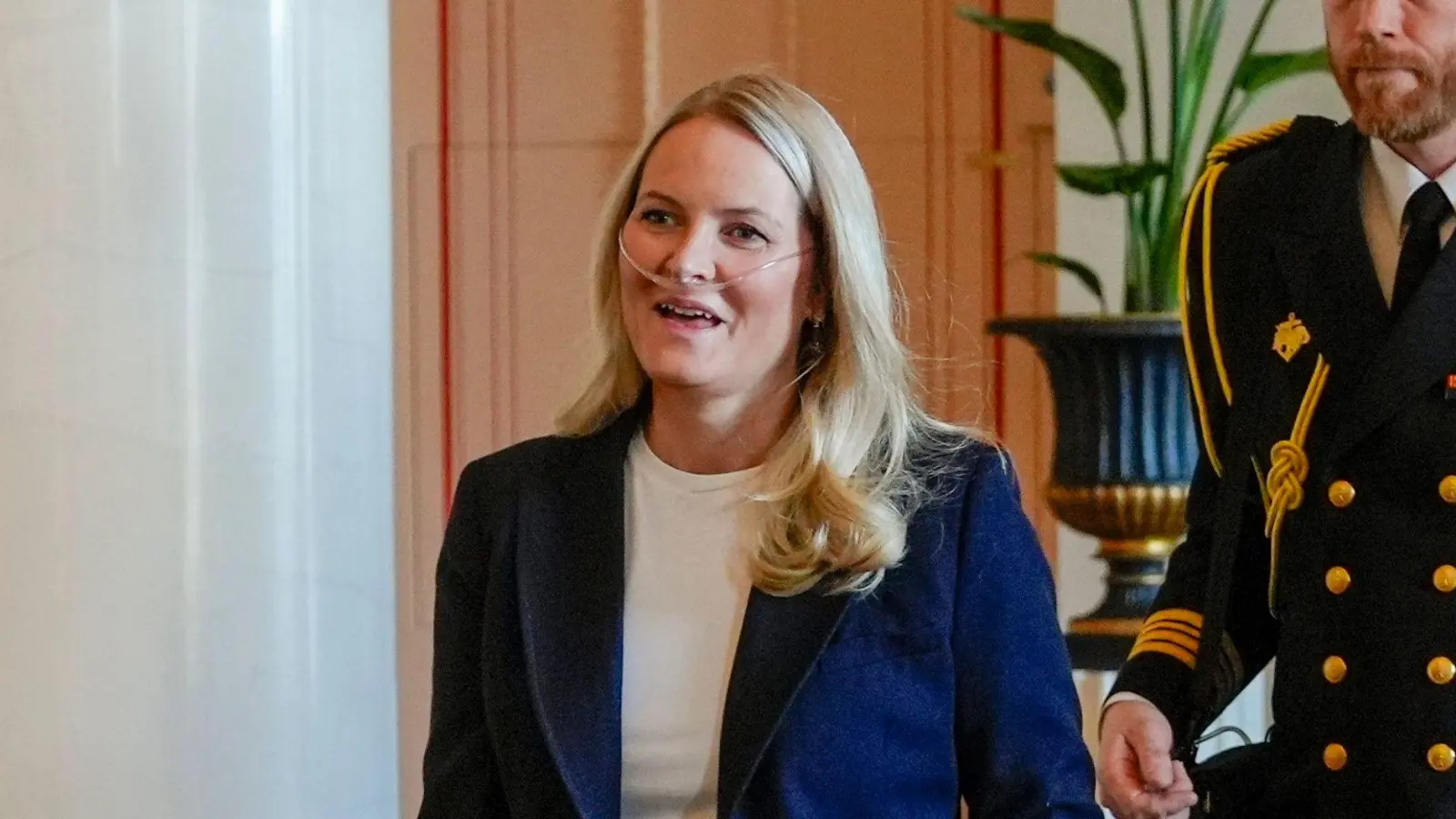 Die norwegische Kronprinzessin Mette-Marit leidet unter einer schweren Lungenfibrose. (Archivbild) (Foto: Lise Åserud/NTB Pool/dpa)