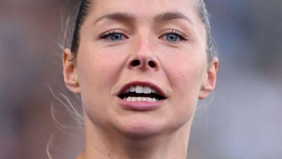 Gina Lückenkemper berichtete nach dem 100-Meter-Finale von einem Zeckenbiss in den Hinterkopf. (Foto: Sven Hoppe/dpa)