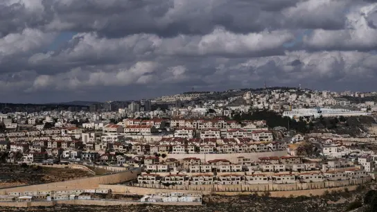 Die jüdische Siedlung Efrat im Westjordanland. (Foto: Mahmoud Illean/AP/dpa)