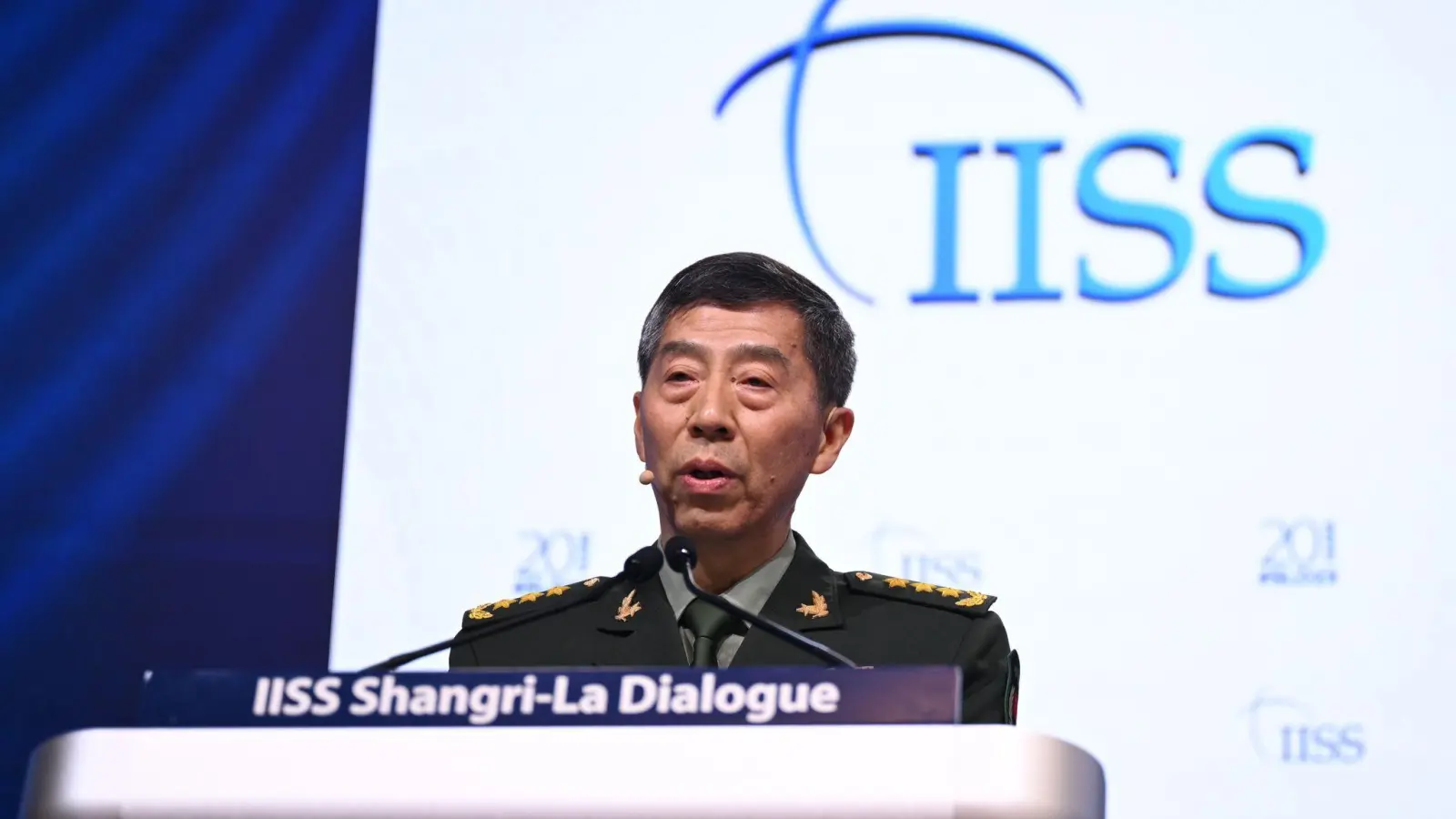 Der chinesische Verteidigungsminister General Li Shangfu will der US-Regierung Grenzen aufzeigen. (Foto: Britta Pedersen/dpa)