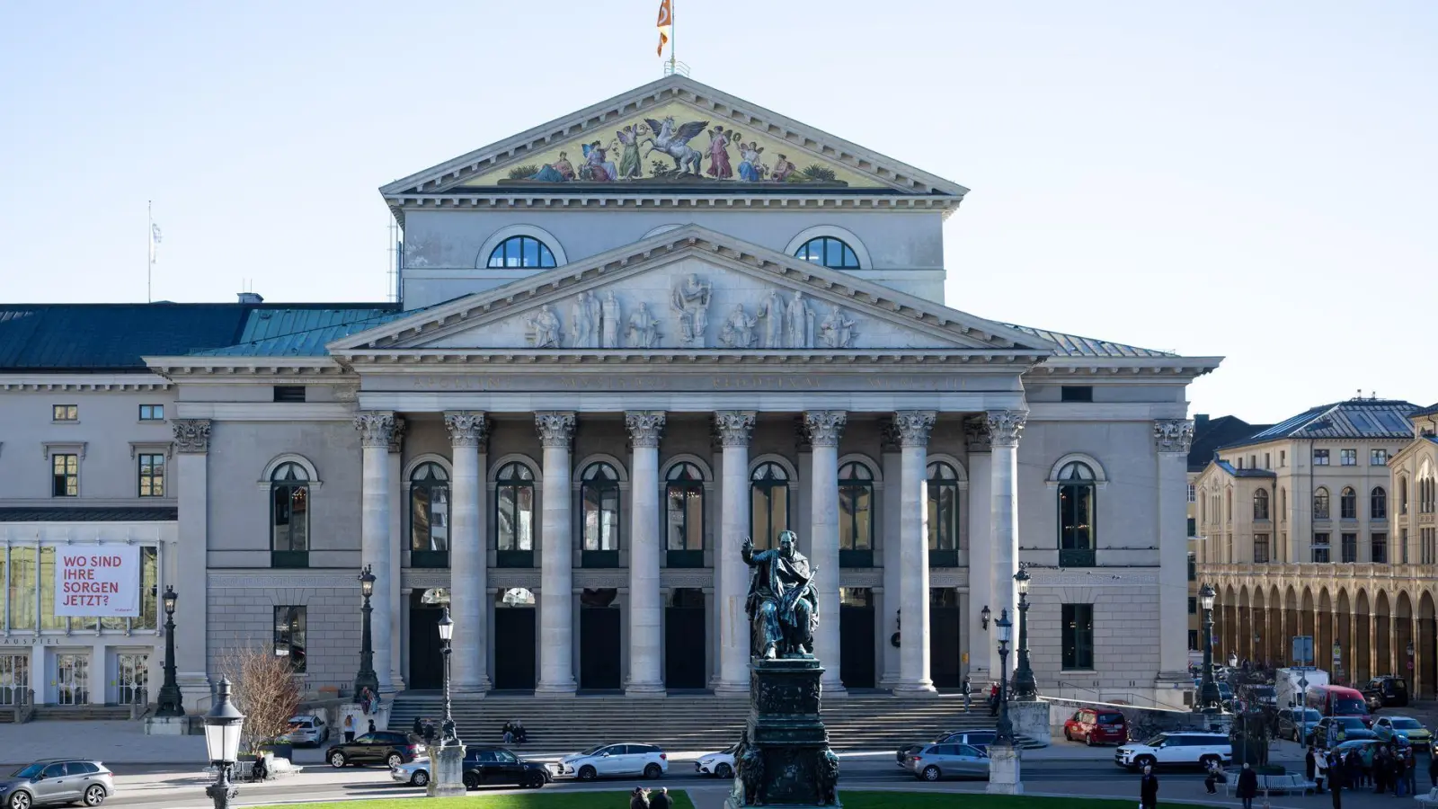 Die Münchner Oper freut sich über hervorragende Zahlen. (Archivbild) (Foto: Sven Hoppe/dpa)