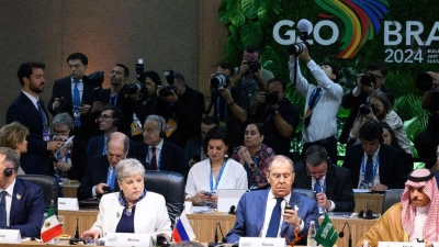 Der G20-Runde steht für etwa 80 Prozent der weltweiten Wirtschaftskraft und 60 Prozent der Weltbevölkerung. (Foto: Bernd von Jutrczenka/dpa)