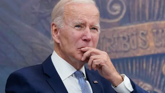 US-Präsident Joe Biden ist wenige Tage nach seiner Corona-Infektion erneut positiv auf das Virus getestet worden. (Foto: Susan Walsh/AP/dpa)