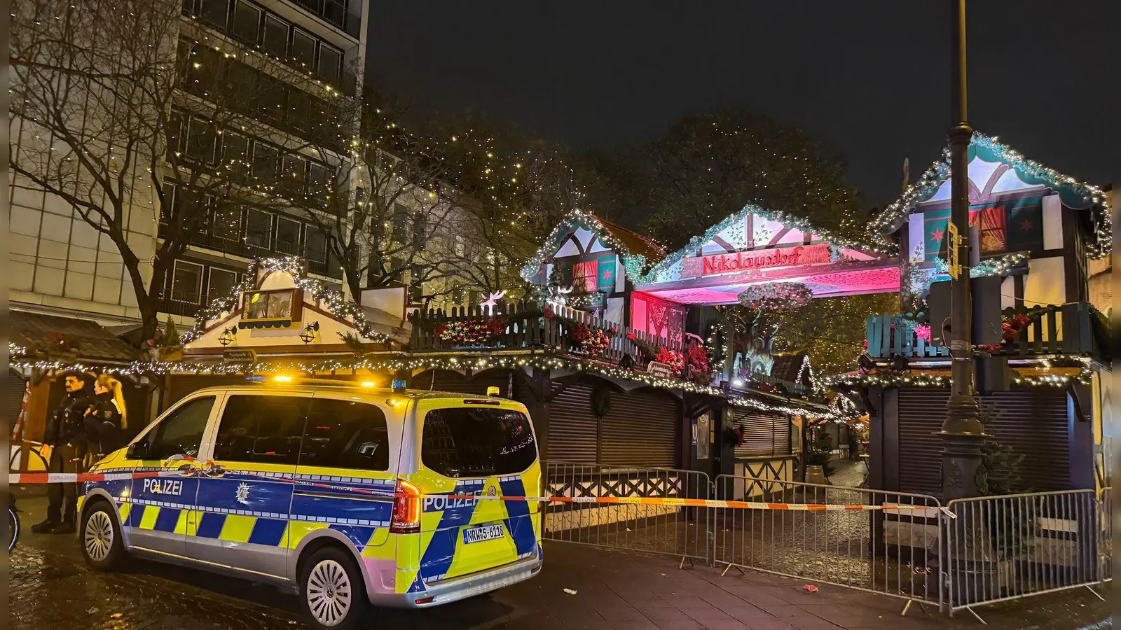 Ein Weihnachtsmarkt in Köln soll als mögliches Anschlagsziel gegolten haben. (Archivbild) (Foto: Vincent Kempf/dpa)