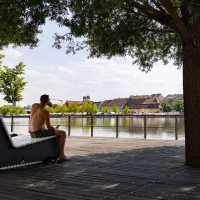 Kitzingen bricht einen bayerischen Temperaturrekord nach dem anderen. (Archivbild) (Foto: Daniel Löb/dpa/dpa-tmn)