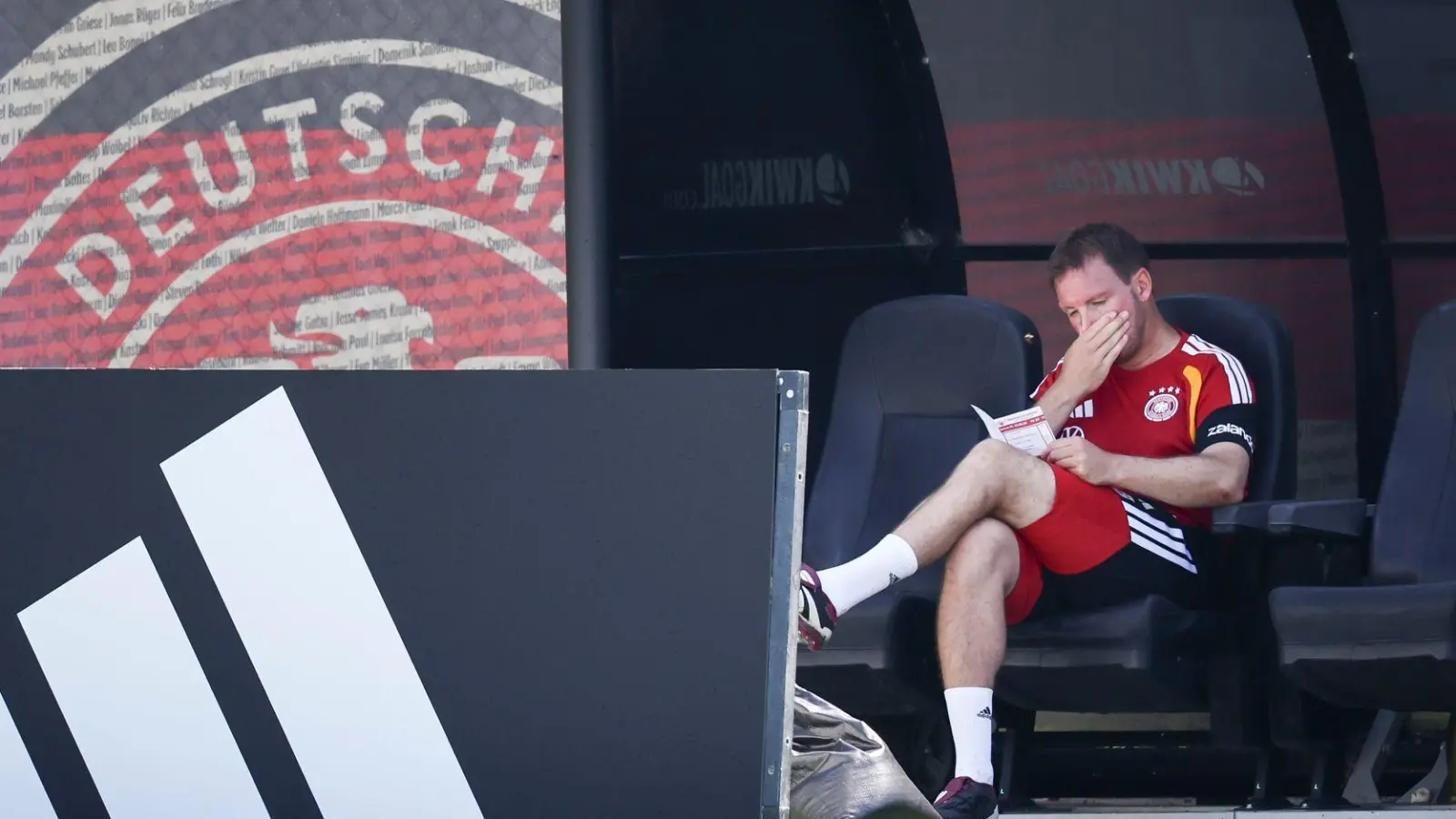 Der Trainingsplan von Julian Nagelsmann für die Elfenbeinküste ist fixiert. Jetzt läuft die Umsetzung. (Archivbild) (Foto: Christian Charisius/dpa)