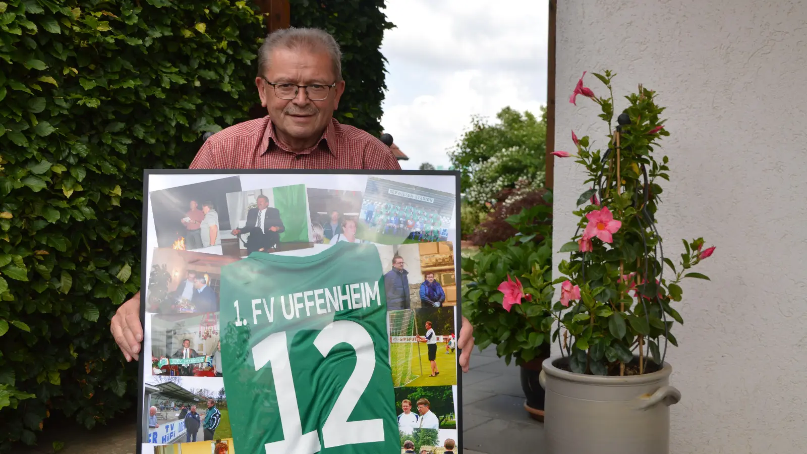 Siegfried Hümmer ist FVU-Urgestein. Nach 30 Jahren gibt er nun den Posten als Abteilungs- und Spielleiter ab und ist dankbar für den Einsatz all seiner Wegbegleiter. (Foto: Johannes Zimmermann)