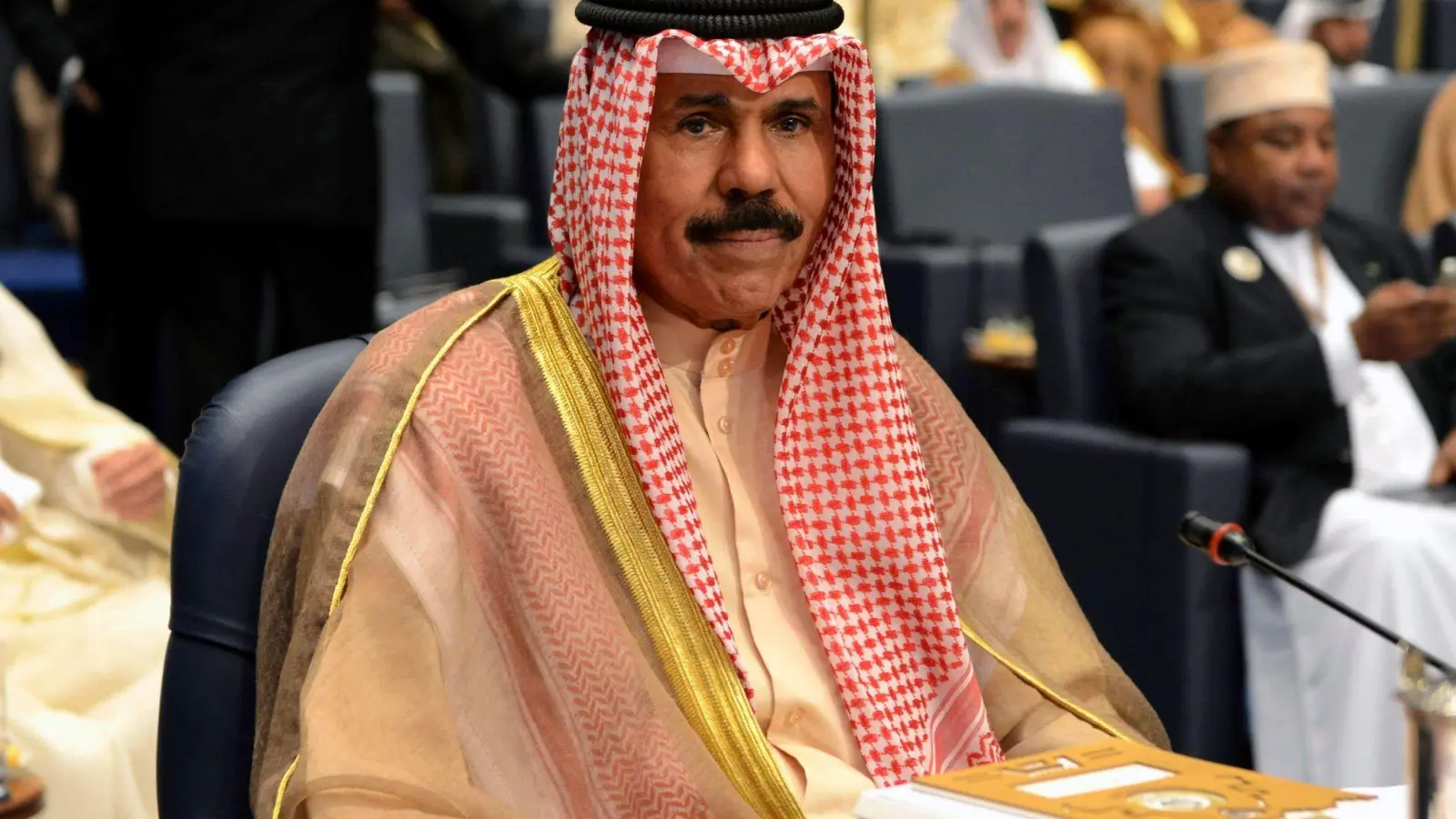 Scheich Nawaf al-Ahmed Al-Jaber Al Sabah ist im Alter von 86 Jahren gestorben. (Foto: Nasser Waggi/AP)