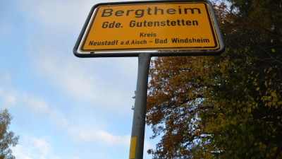 Wenn alles nach Plan verläuft, könnte der Gutenstettener Ortsteil Bergtheim bereits im kommenden Jahr um zehn Häuser wachsen. (Foto: Johannes Zimmermann)